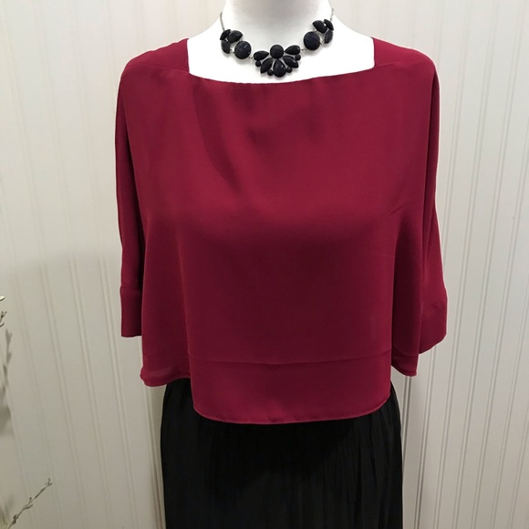 CAPE BLOUSE - Picture 4 of 12